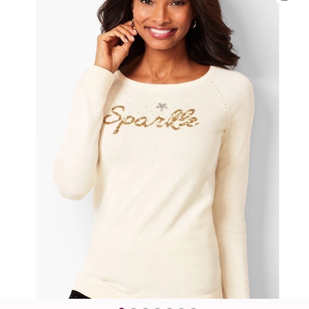 Talbots “ Sparkle” sweater XS